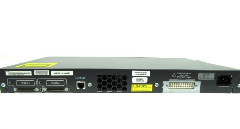 Cisco Ws C3750 48ts E 48 X 10 100 Ports 4 X 1000 Base X Stackwise 32gbps