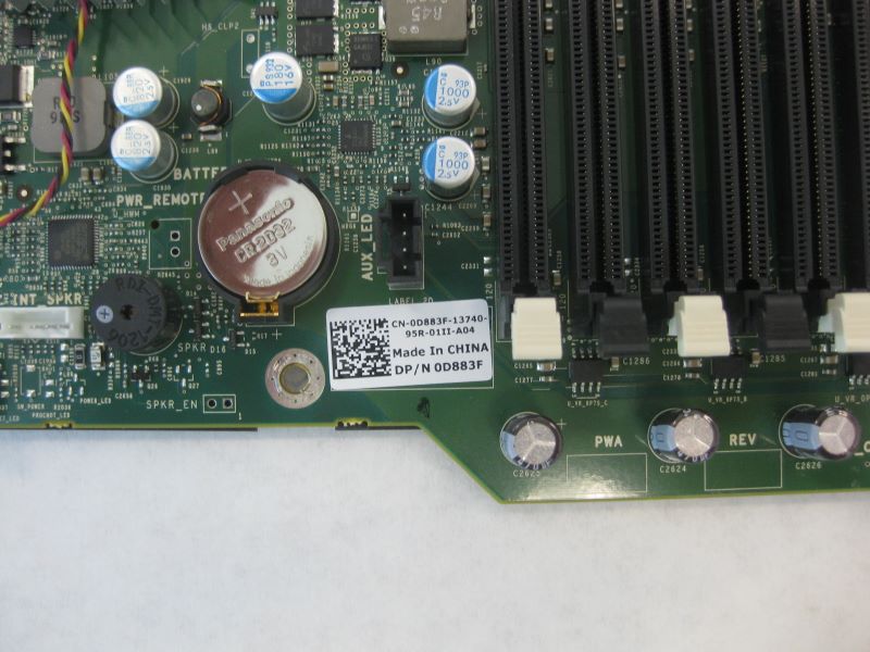 Dell D883f Motherboard Precision T5500 System Board 3481