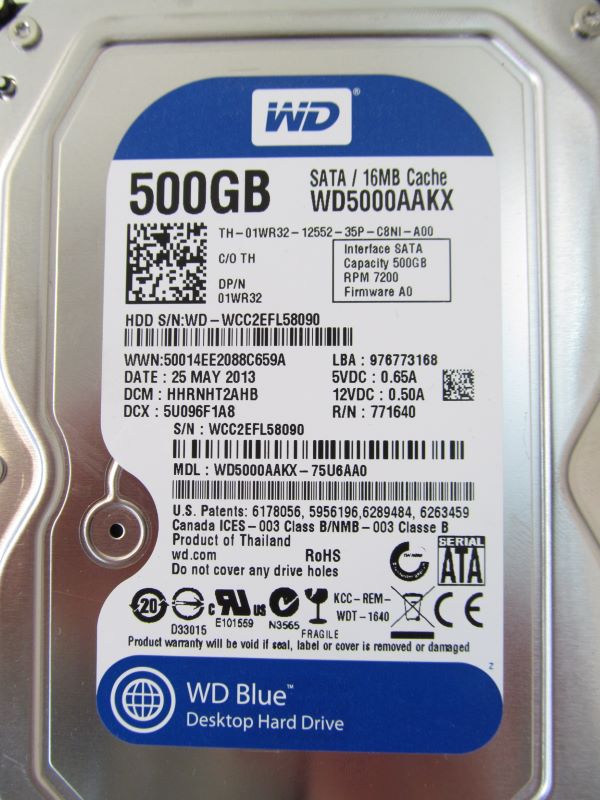 Sata sm wdc wd5000aakx что это