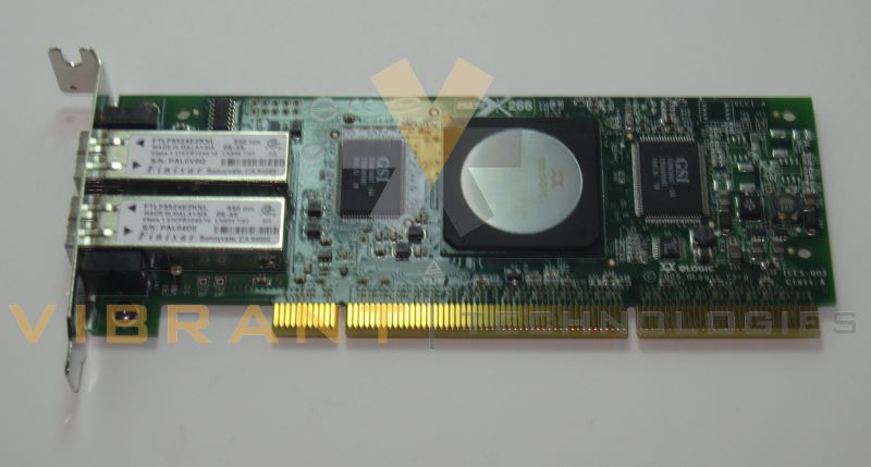 Qlogic QLA2462 4GB PCI-X Dual Port Fiber Channel Card QLA2462,Qlogic,Server Feature Cards,Qlogic QLA2462