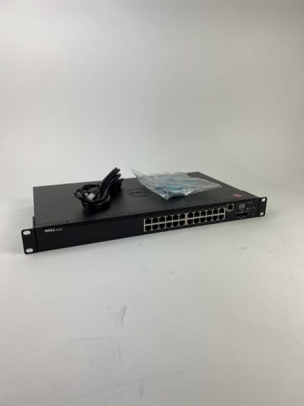 Dell N2024 24 Port Gigabit 1gbe Switch 2x 10gb Sfp Layer 2ac Pwr