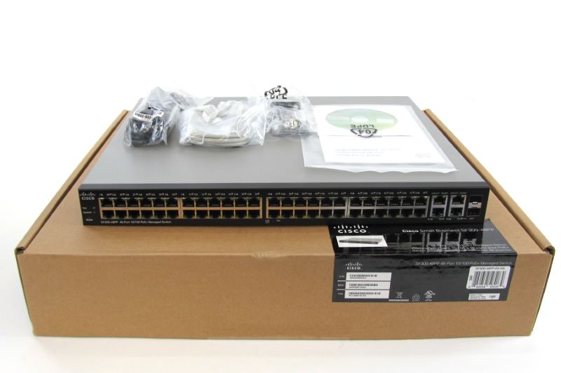 CISCO SF300-48PP-K9-NA-NOB