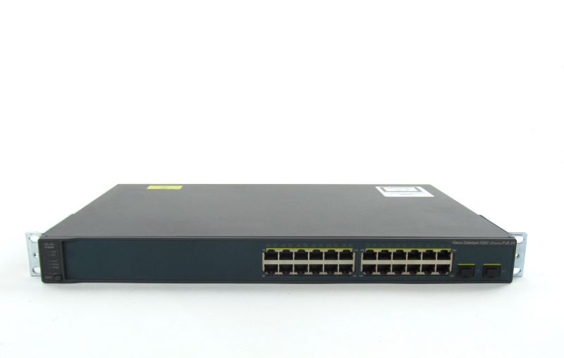 Cisco WS-C3560V2-24PS-S 24 10100 Base TX ports 2 1000 Base X