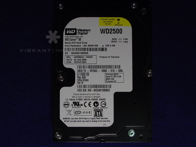 Dell WD2500JS-75NCB1