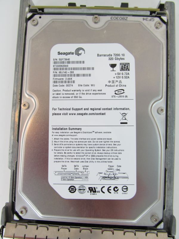 Seagate 9BJ14G-308