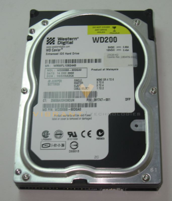 Western Digital WD200BB-60DGA0