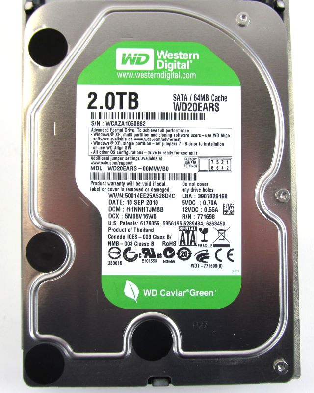 Western Digital WD20EARS-00MVWB0